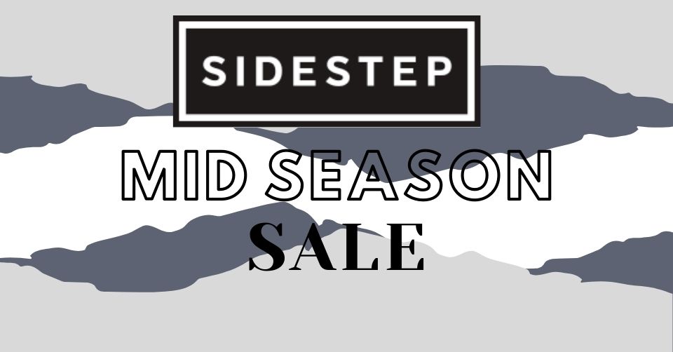 De Mid Season sale van SIDESTEP gaat van start bij
