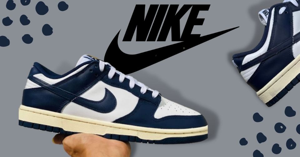 Nike komt met Dunk Low 'Vintage Navy' colorway