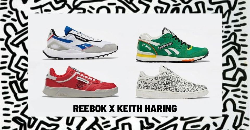 Reebok en Keith Haring brengen kunst en sneakers samen