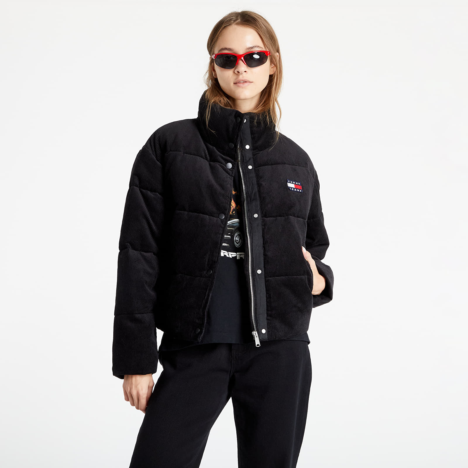 Tommy Jeans Cord Puffa Jacket