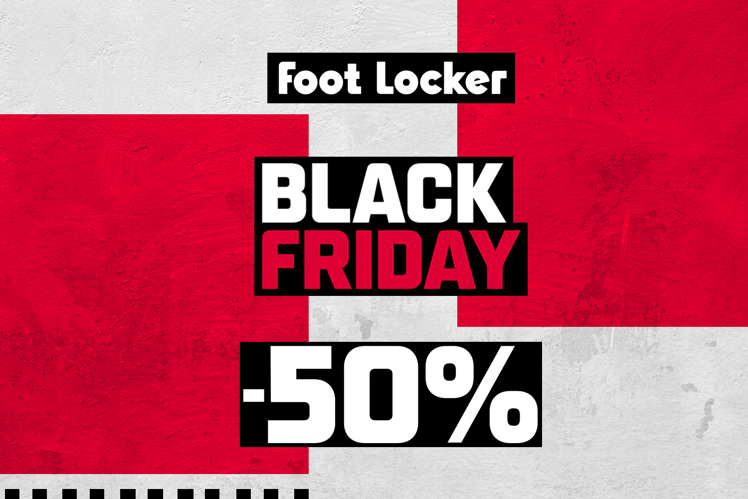 Foot Locker viert Black Friday met hoge kortingen