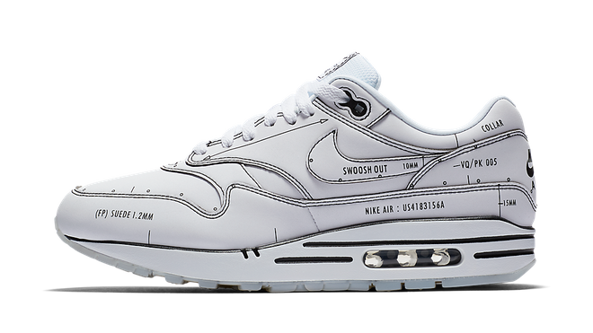 Nike Air Max 1 Tinker Schematic