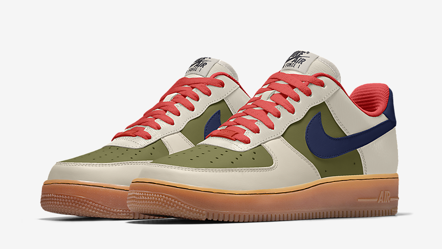 Nike by you hot sale air force 1