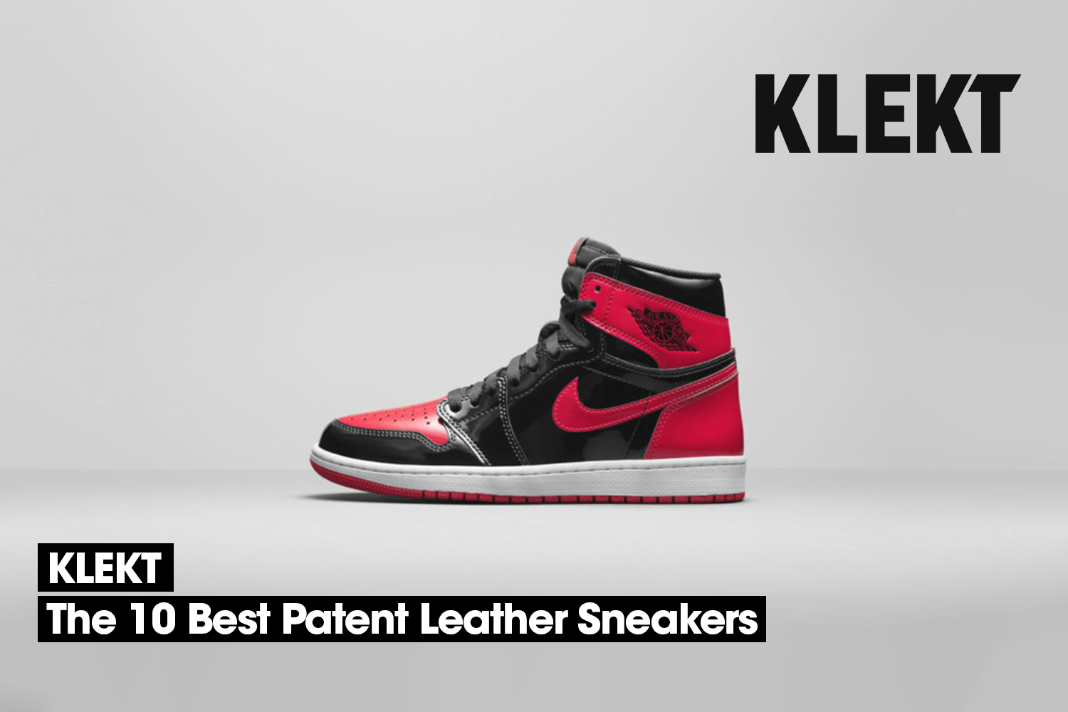 De 10 beste patent leren sneakers op Klekt