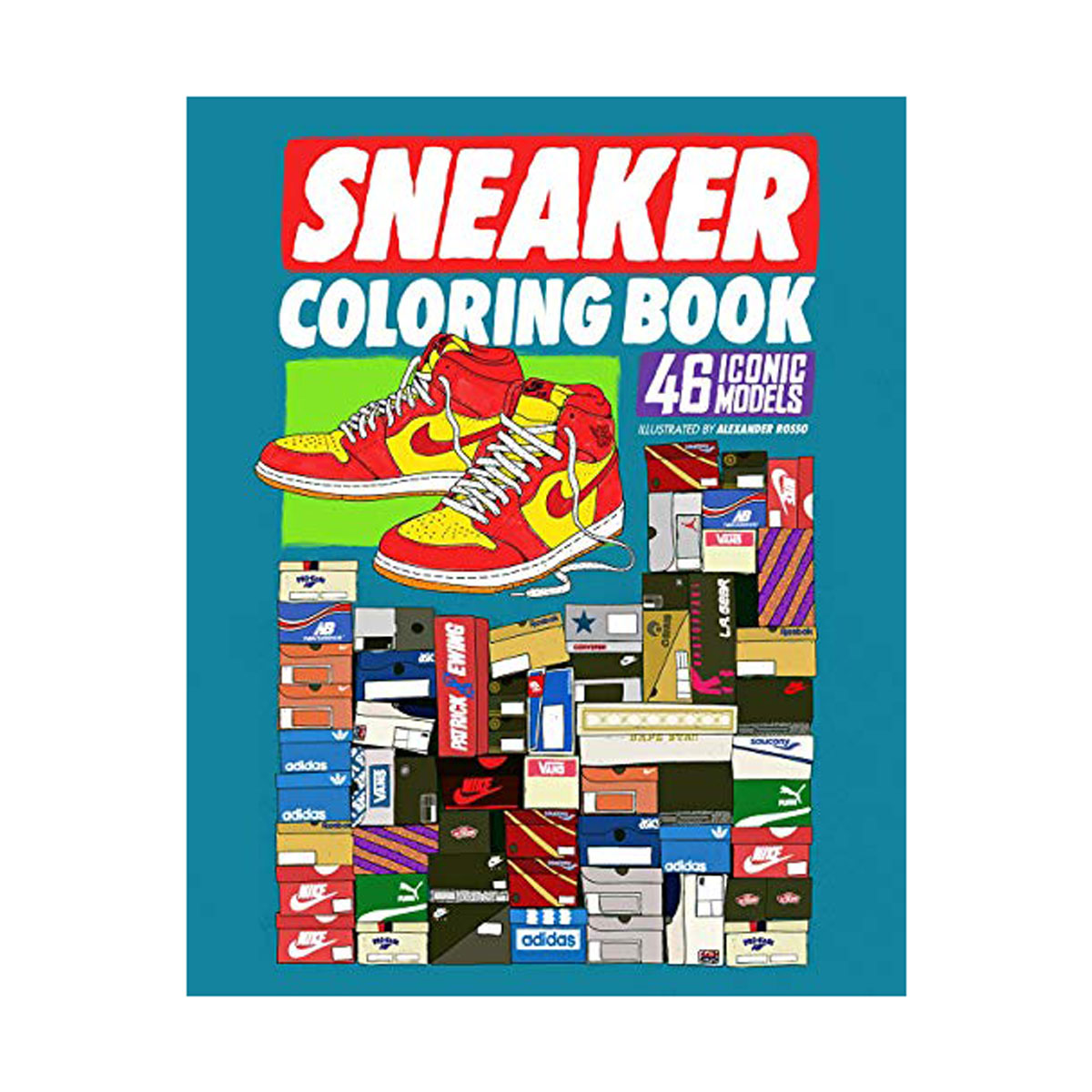 Sneaker Coloring Book