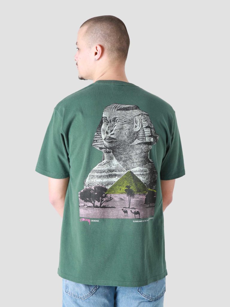 Sphinx Pig. Dyed T-Shirt Pine