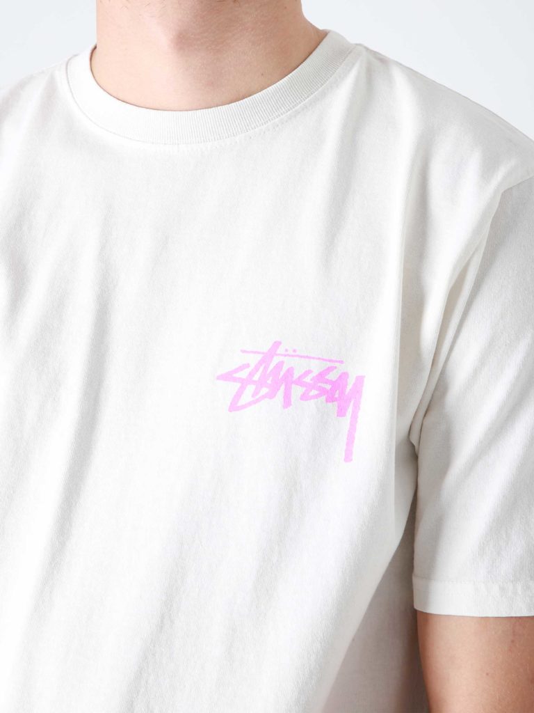 Stussy Young Moderens Pig. Dyed T-Shirt Natural