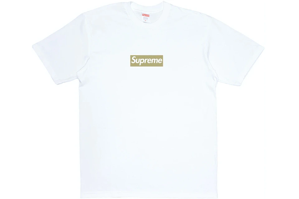 LOUIS VUITTON SUPREME Supreme box logo tops Short sleeve T-shirt