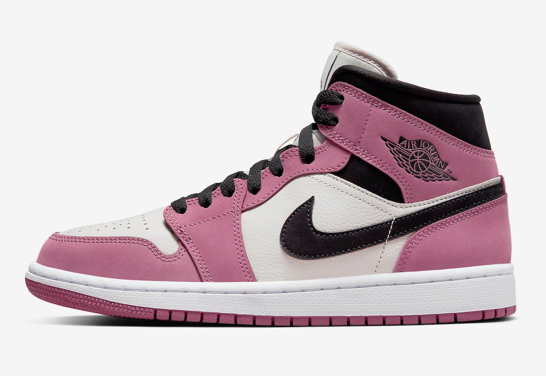 jordan mid 1s pink