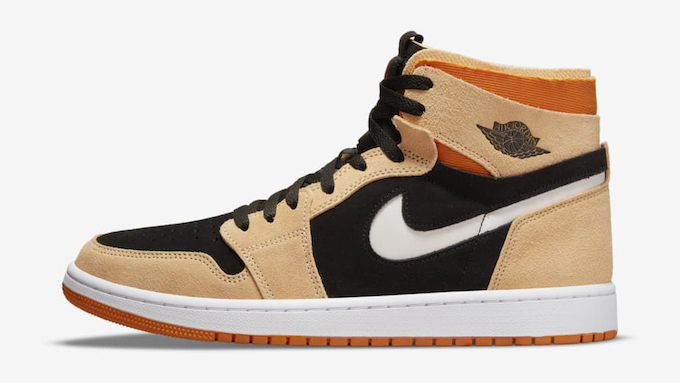 De Nike Air Jordan 1 Zoom CMFT krijgt een oranje jasje - Sneakerjagers