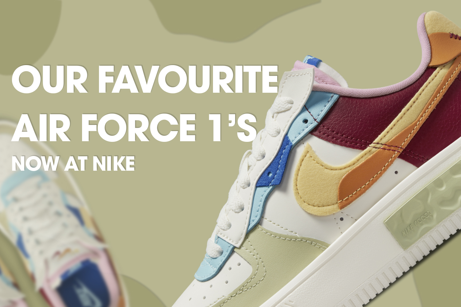 Onze favoriete Air Force 1's nu bij Nike