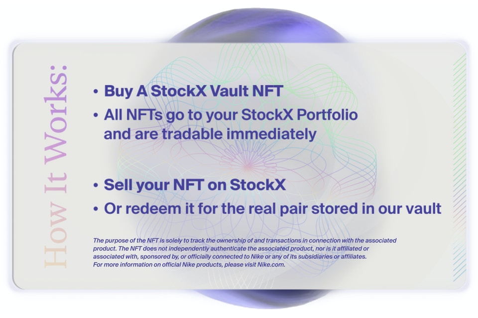 StockX NFT