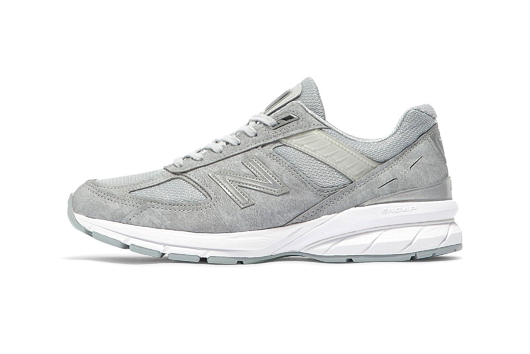 De New Balance 990v5 'Gray' krijgt een 