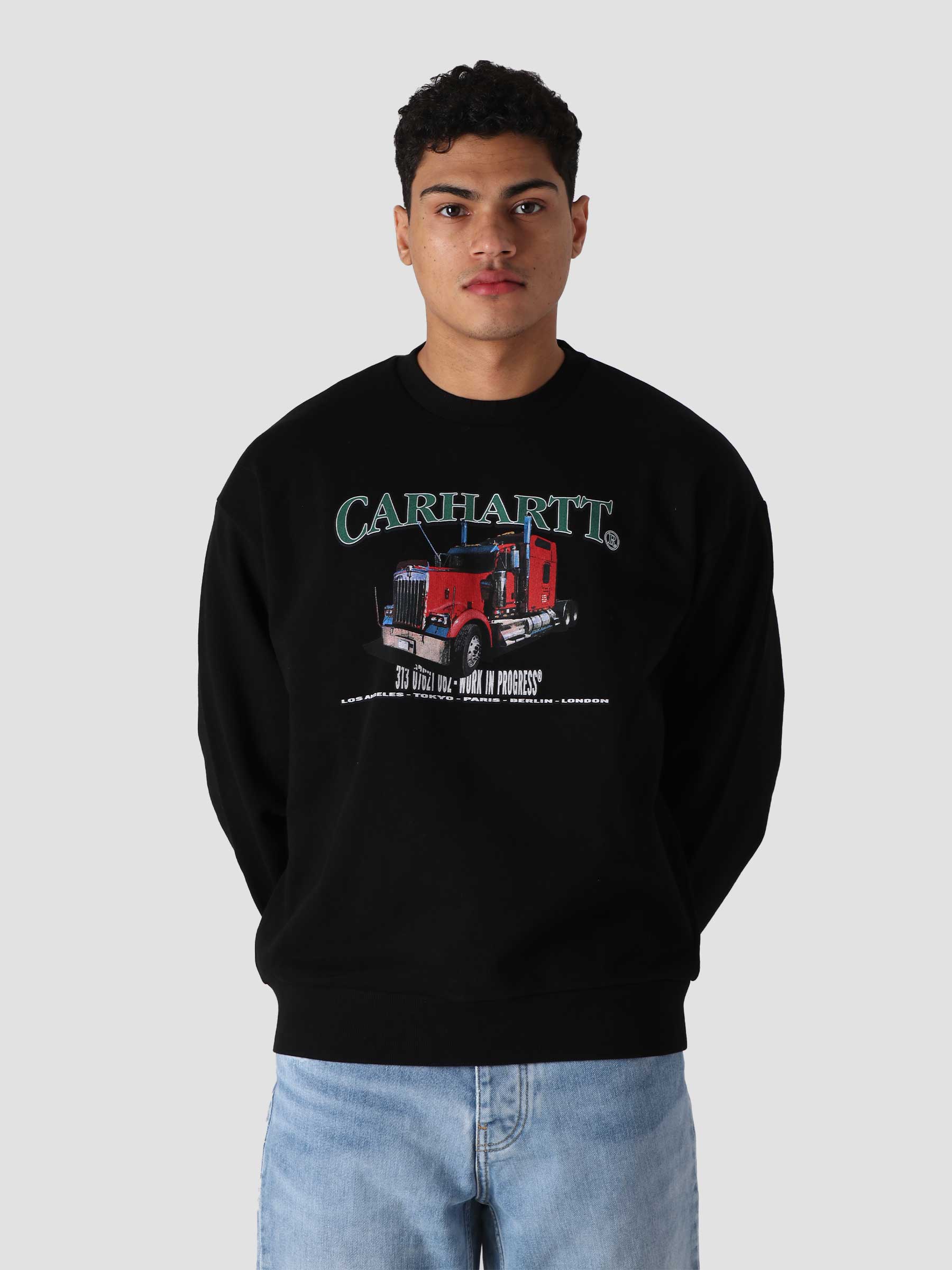 Sneakerjagers Outfit Picks Carhartt WIP On The Road Sweat
