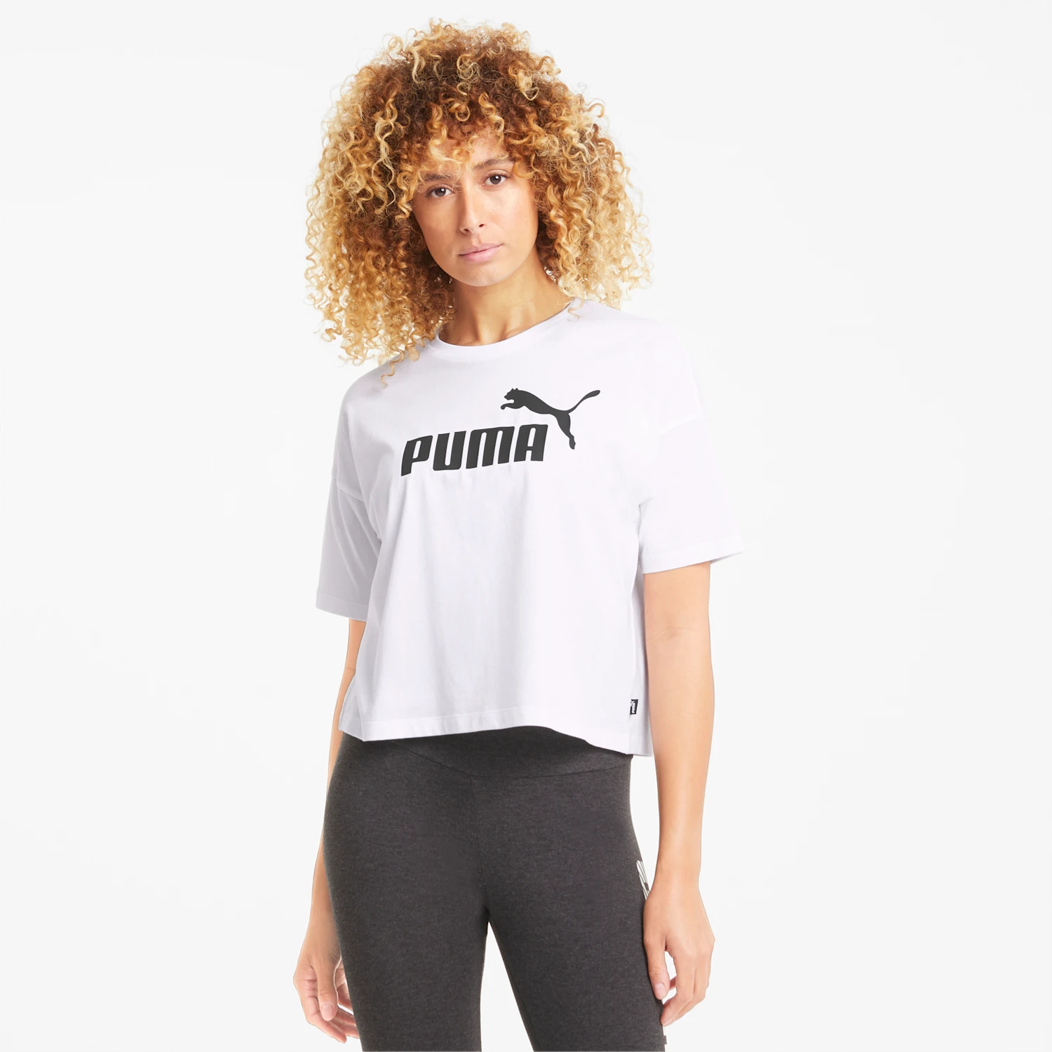 T-shirt dames wit PUMA