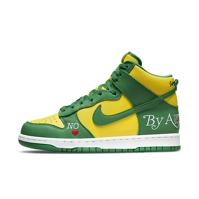 Supreme X Nike SB Dunk High By Any Means Brazil