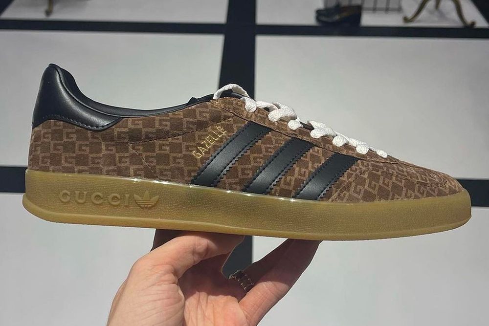 adidas gazelle trefoil