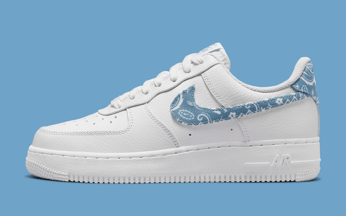 Sideview Air Force 1 blue