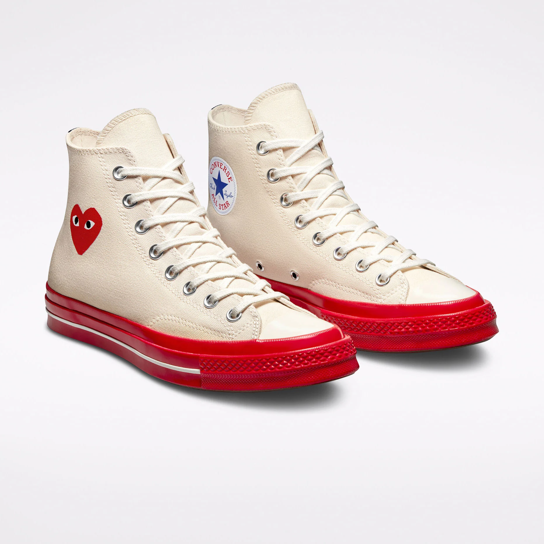 transfusie bronzen Verwoesten Comme des Garçons PLAY x Converse 'Red' collectie - Sneakerjagers