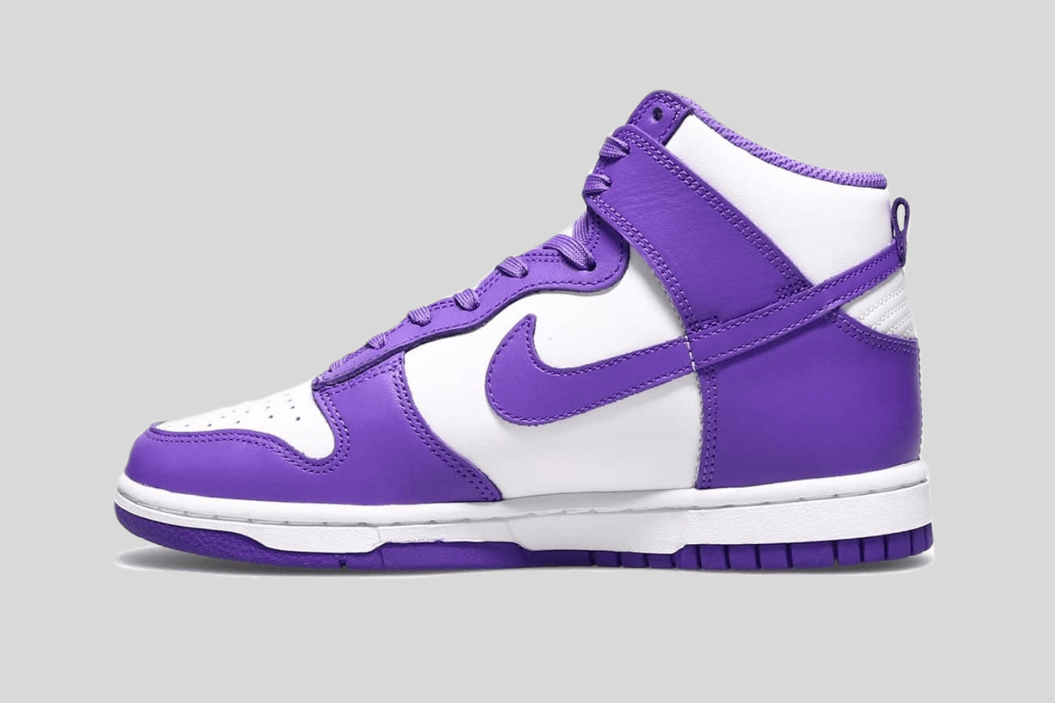 nike dunk high varsity purple 1999