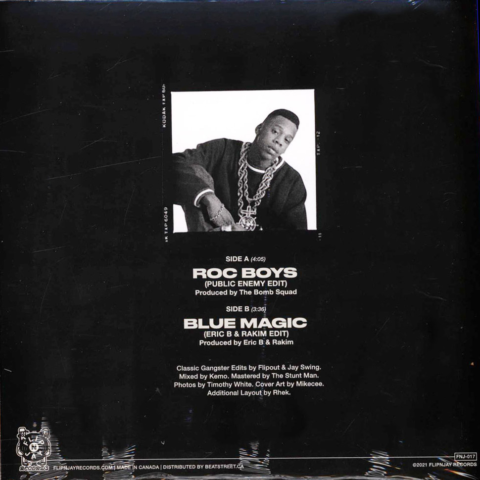 Jay-Z Roc Boys (Public Enemy Edit) / Blue Magic (Eric B & Rakim Edit)