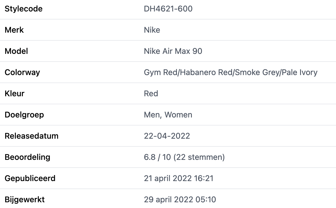 Nike Air Max 90 Premium 'Habanero Red'