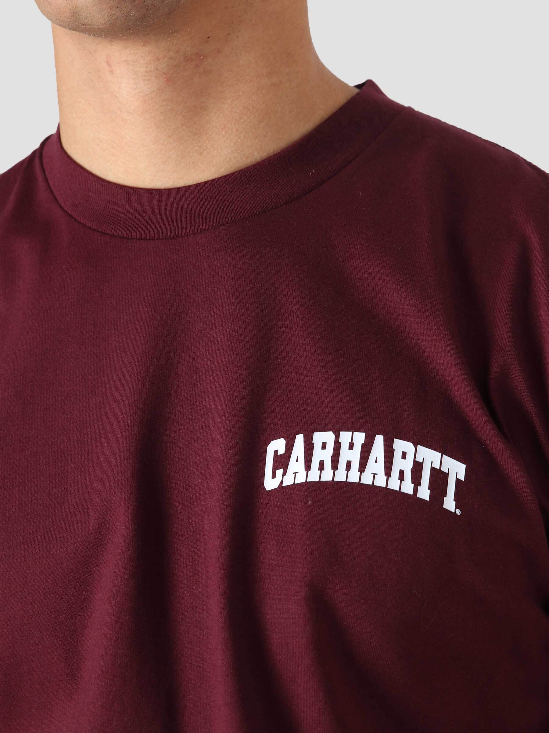 carhartt wip s/s university script t-shirt