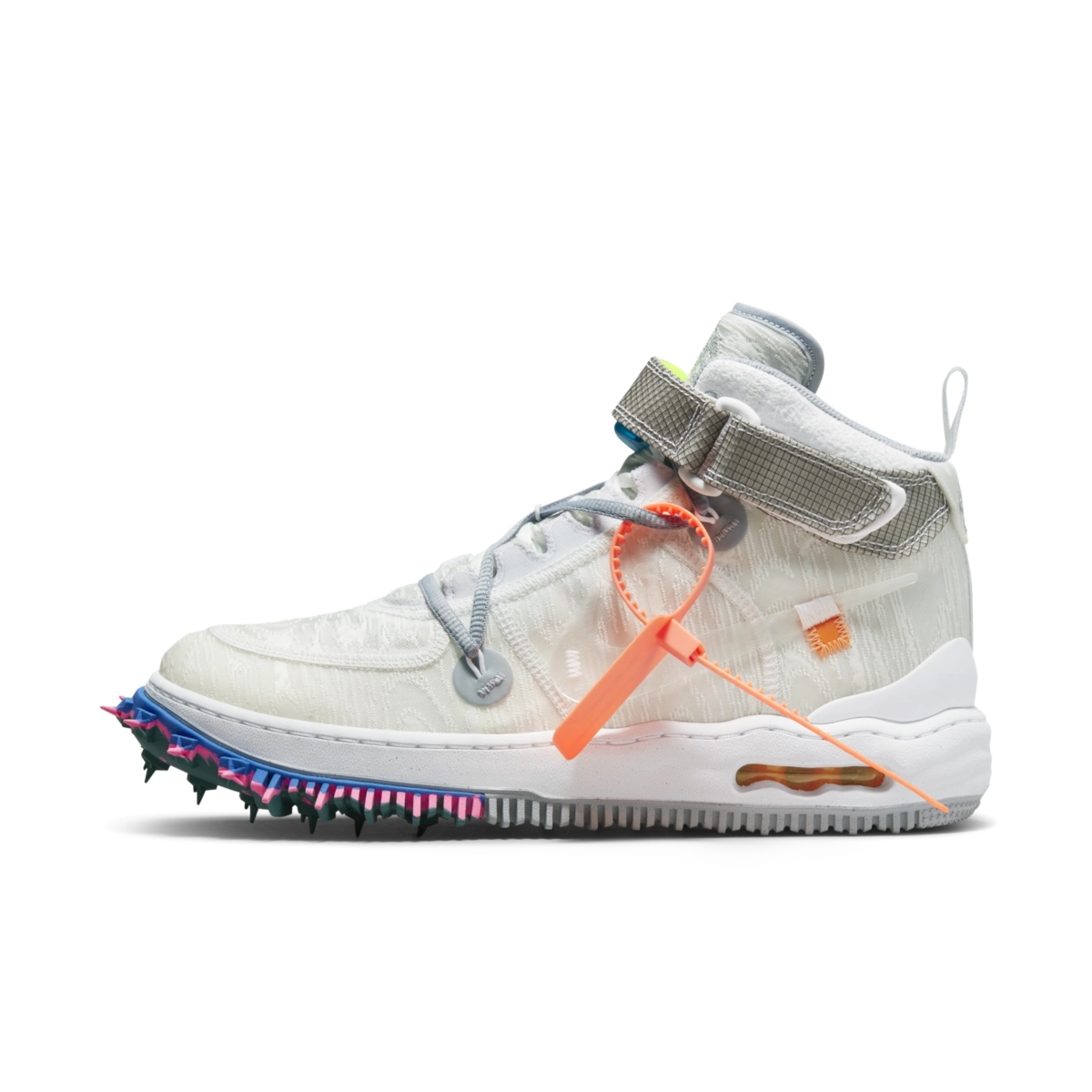 Off-White x Nike Air Force 1 Mid 'White'