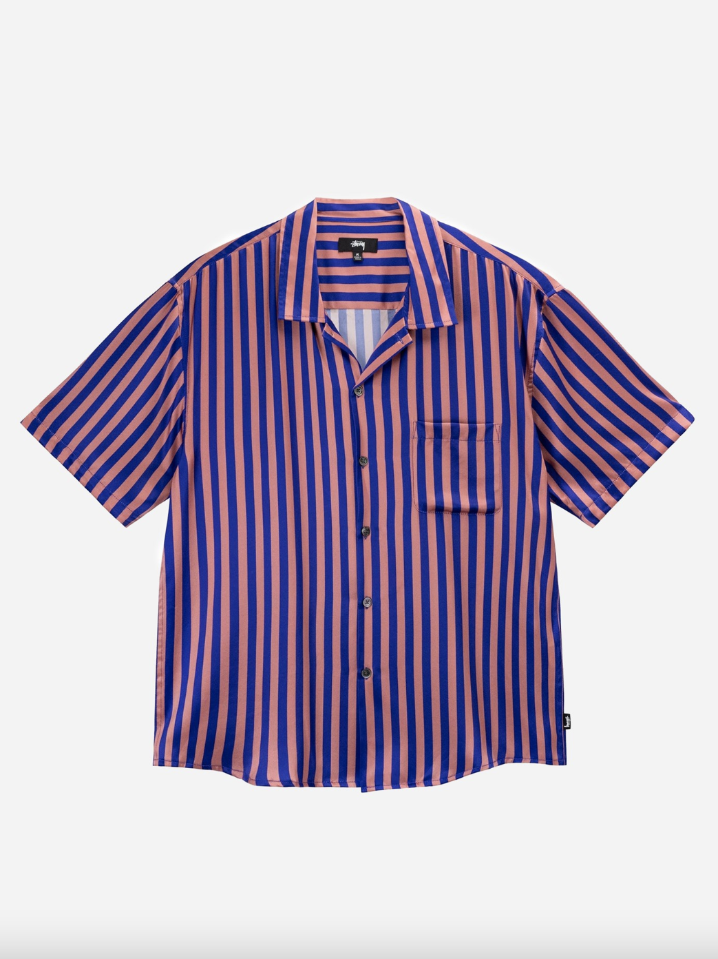 outfit picks week 27 Stüssy Striped Silk Shirt