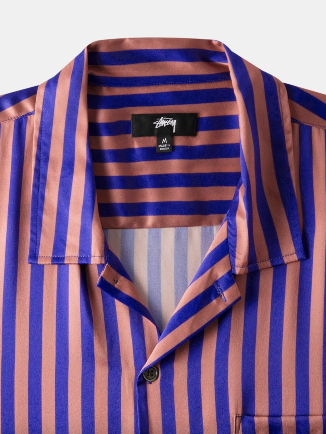 Stüssy Striped Silk Shirt