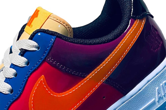 THE NIKE X UNDEFEATED AIR FORCE 1 LOW MULTI PATENt