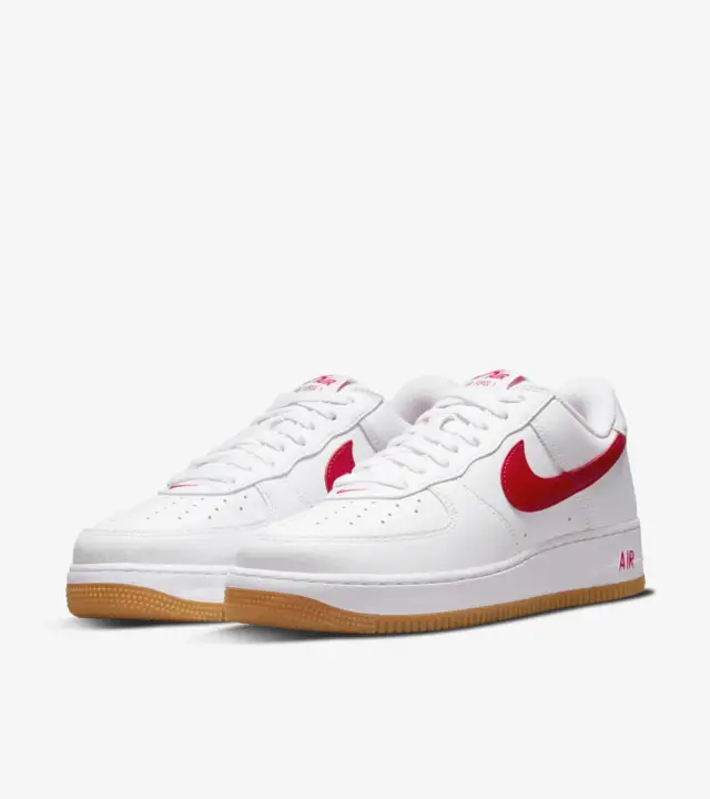 Nike Air Force 1 Low Since '82 'Red' side view