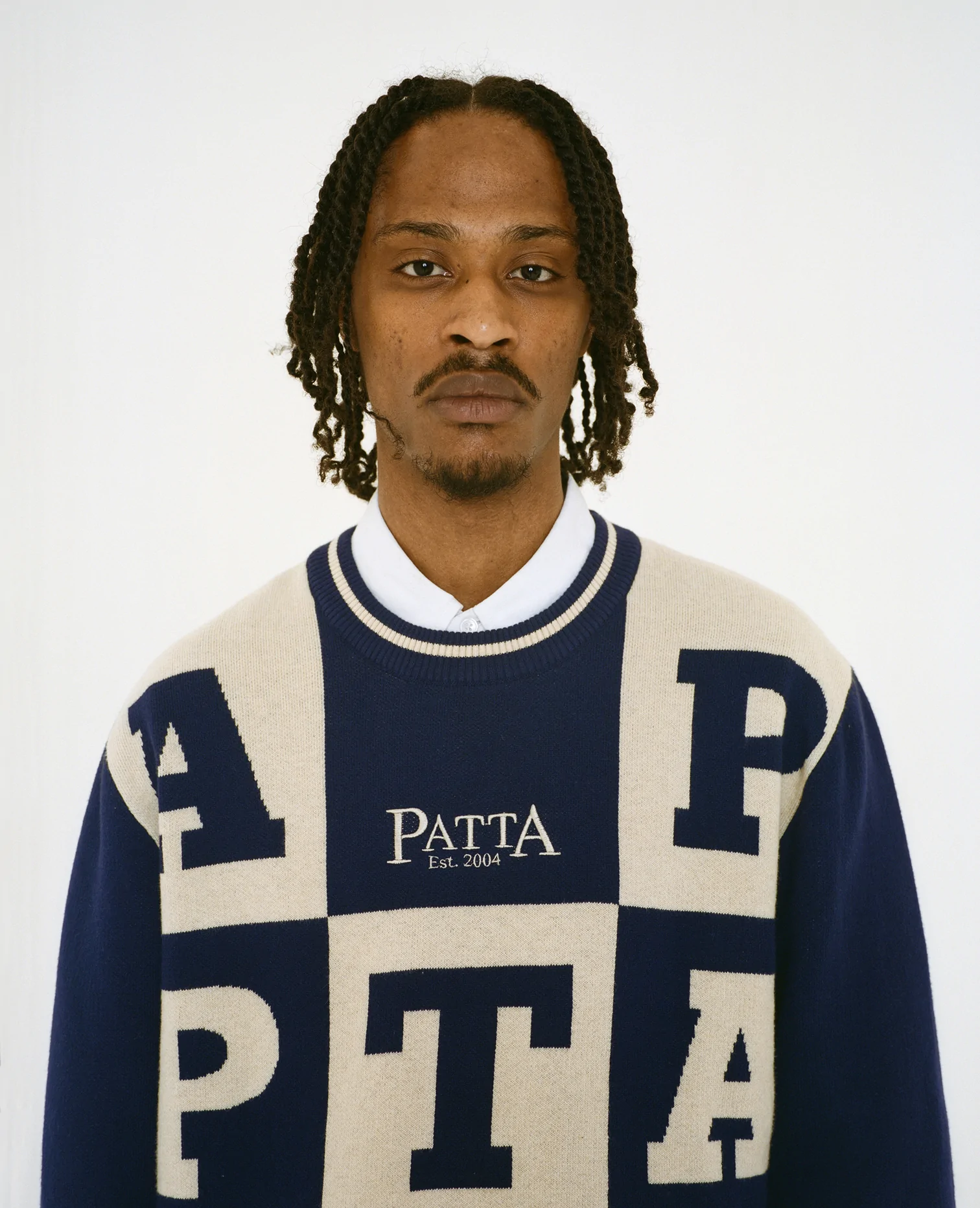 Patta Alphabet Knitted Sweater