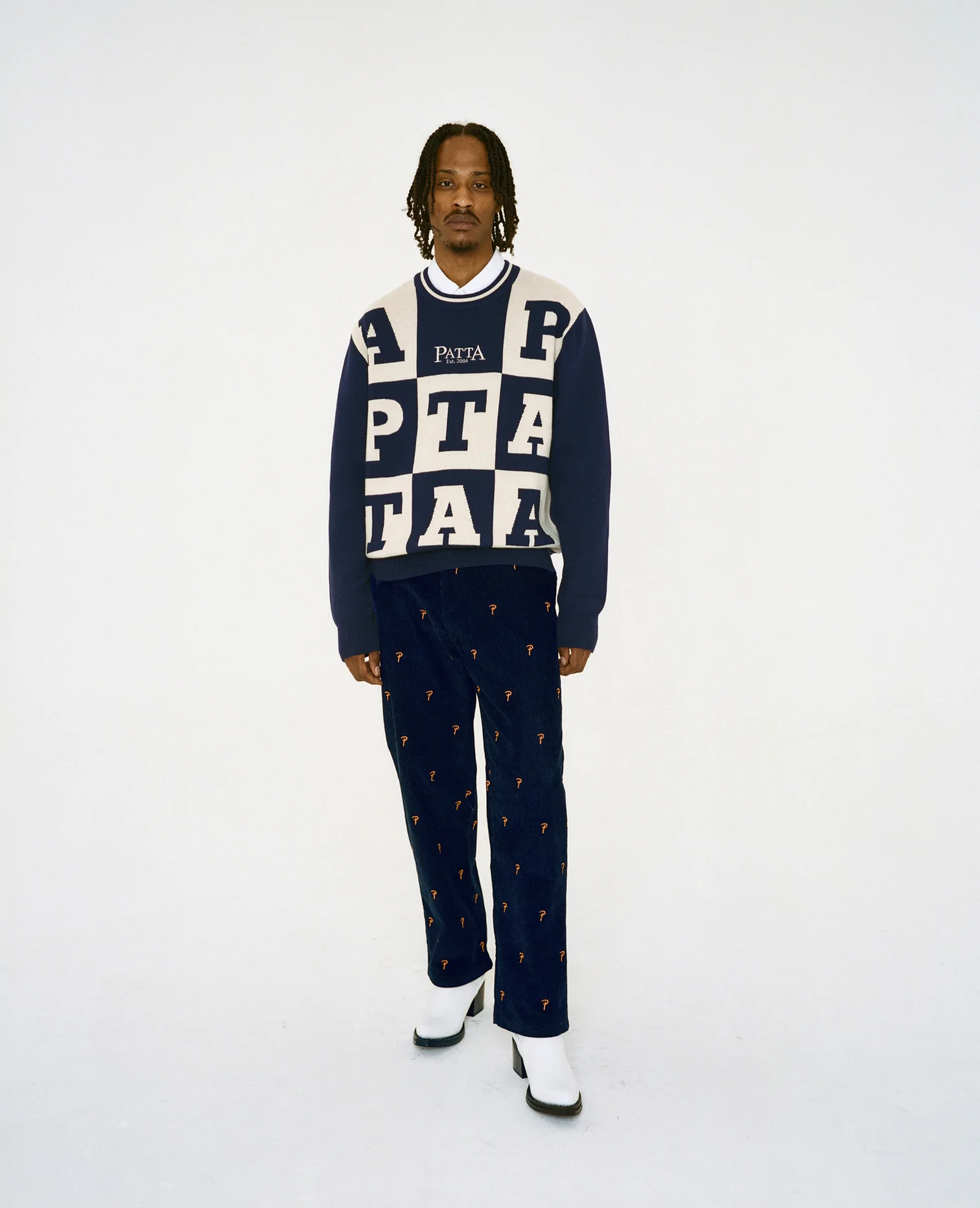 outfit picks week 31 Patta Alphabet Knitted Sweater