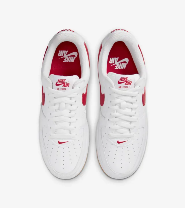 Nike Air Force 1 Low Since '82 'Red' top view