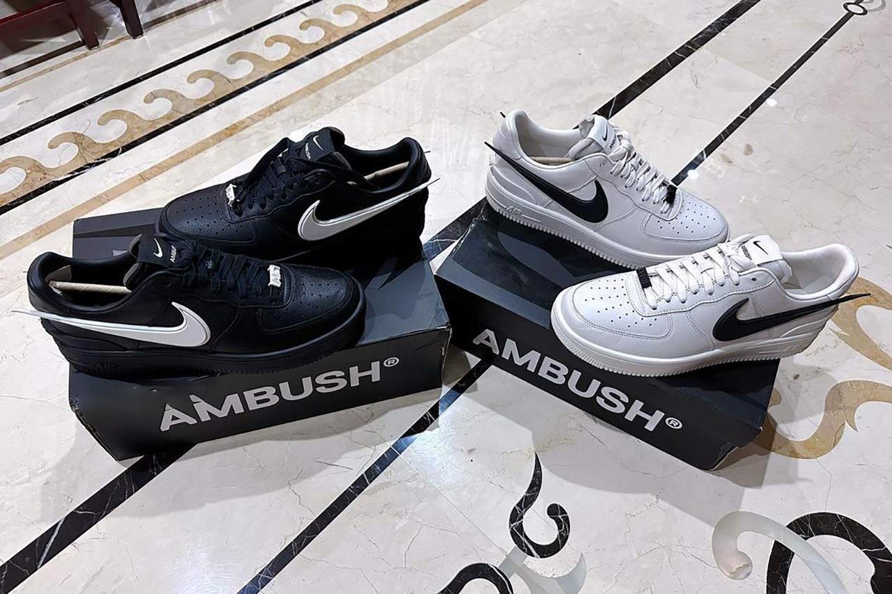 Todopoderoso Danubio cuenta AMBUSH x Nike Air Force 1 Low drie colorways - Sneakerjagers