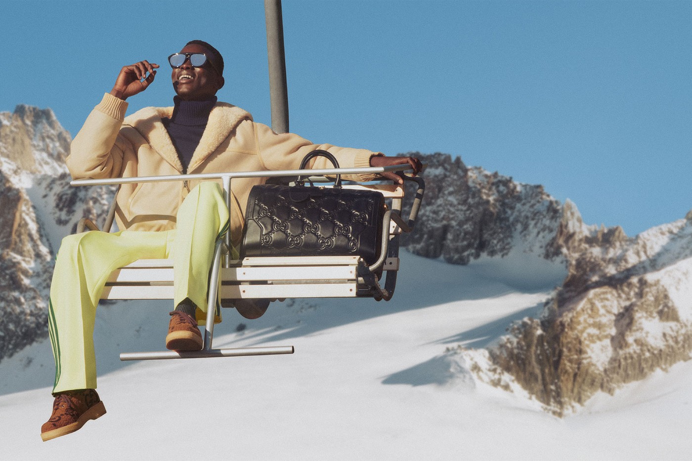 Gucci adidas apres ski