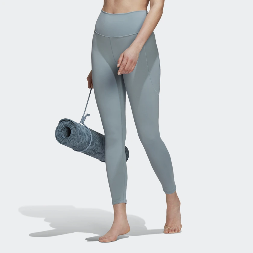 yoga broek grijs adidas 