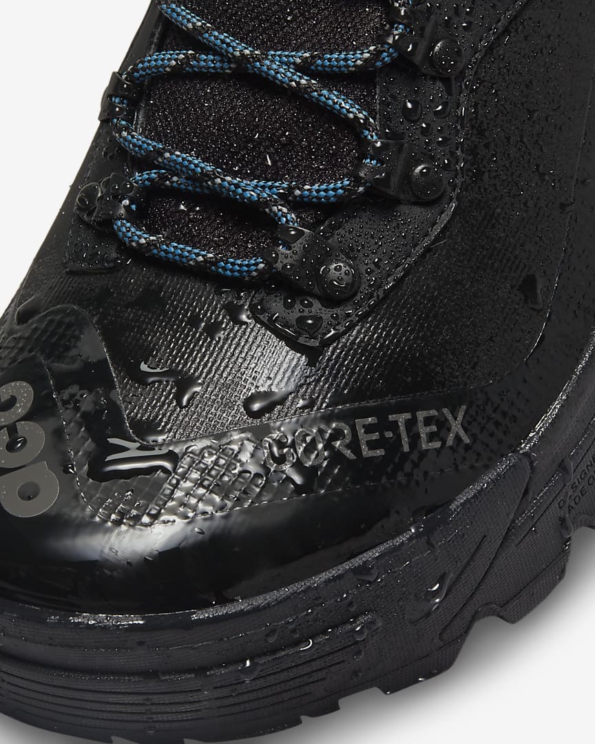 Gore-Tex x Nike ACG Air Zoom Gaiadome 'Black' outdoor sneakers met water