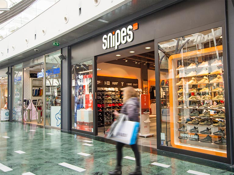 Sneakerwinkel SNIPES in Madrid