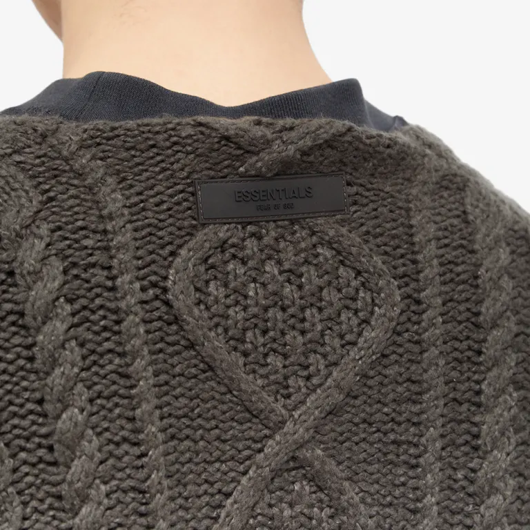 FEAR OF GOD ESSENTIALS CABLE KNIT