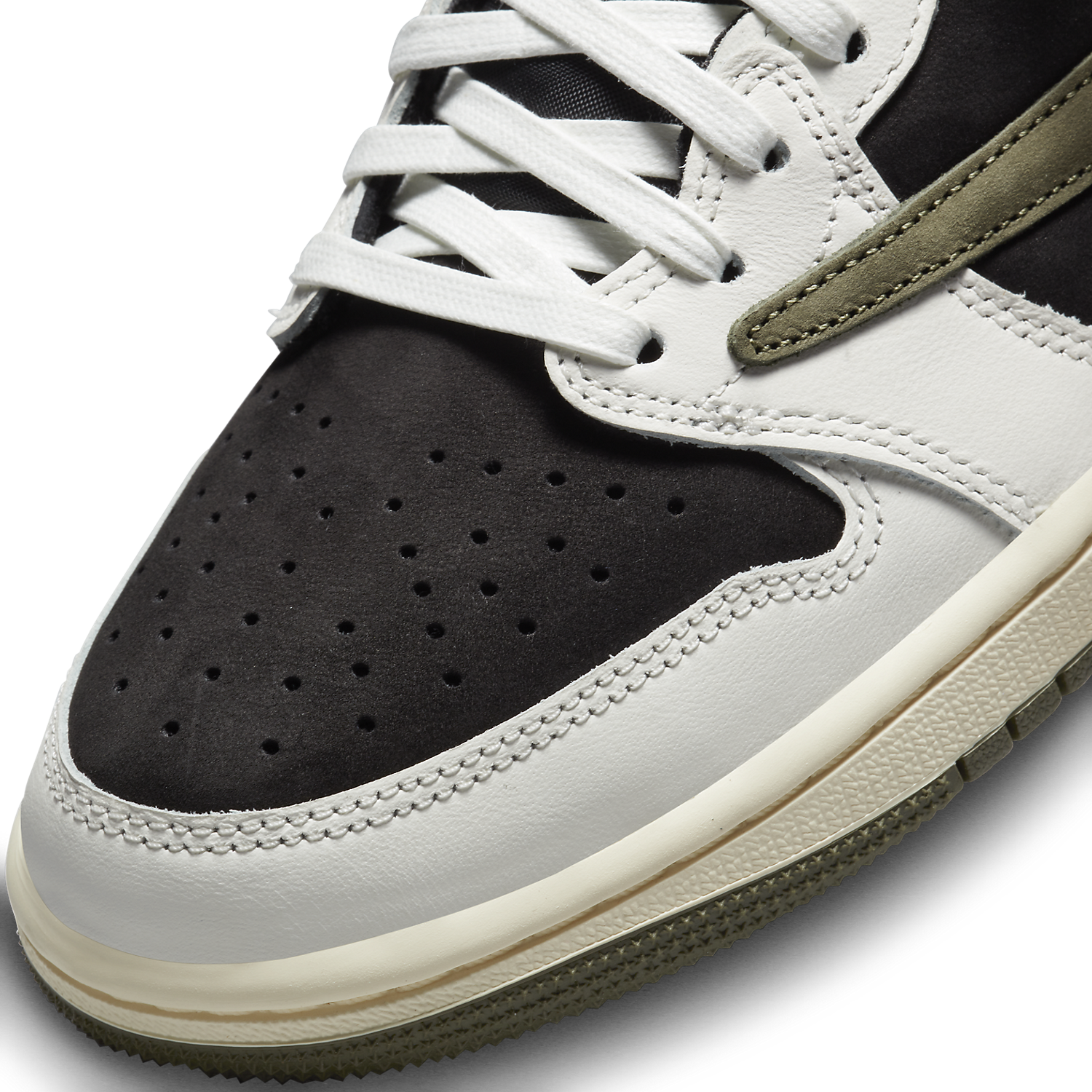 Officiële beelden Travis Scott x Air Jordan 1 Low 'Olive