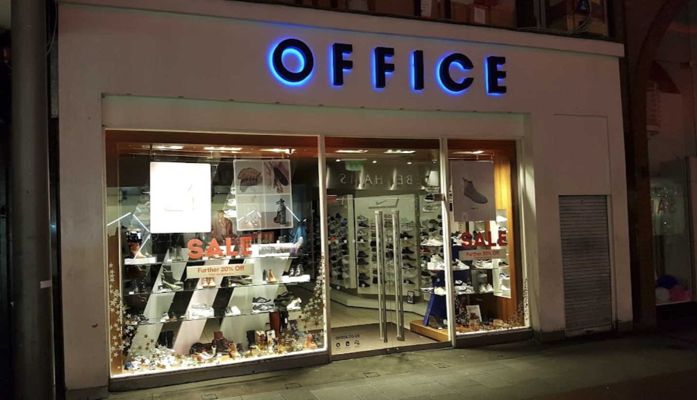 OFFICE sneakerwinkels dublin
