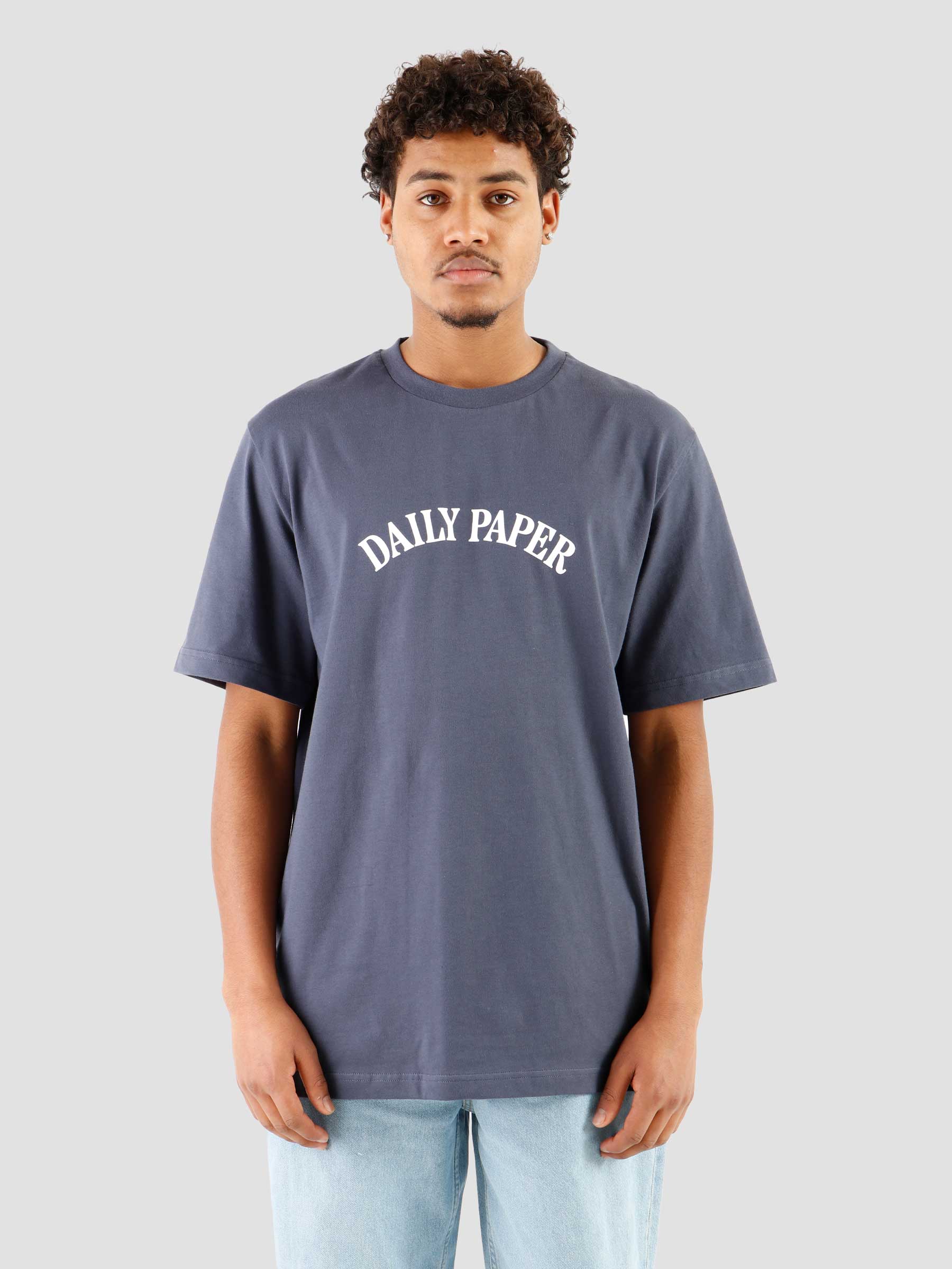Daily Paper Partu T-shirt Odyssey Grey voorkant