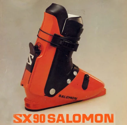 Eerste skischoen van Salomon