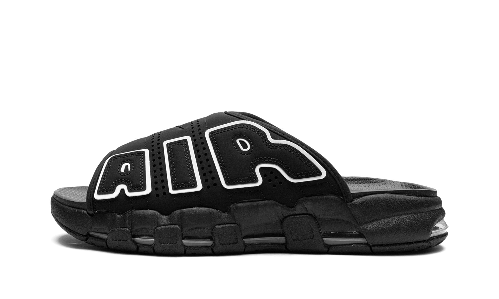 Nike Air More Uptempo Slide OG 'Black/White'