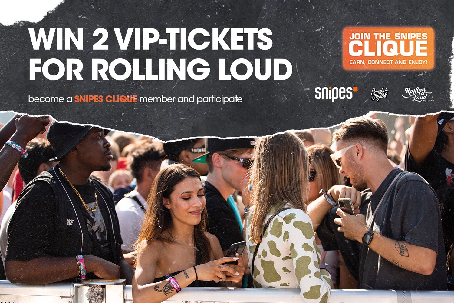 Win 2 VIPtickets voor het Rolling Loud festival Sneakerjagers