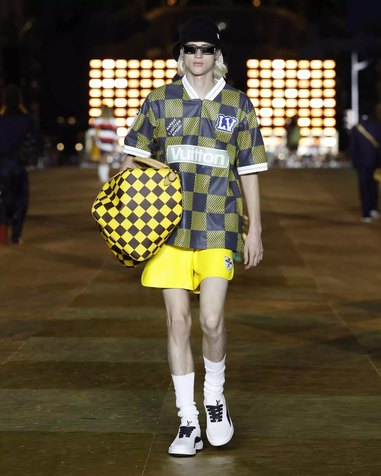 21metgala on X: Tyler The Creator at the Louis Vuitton Menswear  Spring-Summer 2024 fashion show.  / X