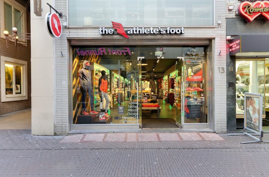 Shoe shop The Athlete's Foot in The Hague