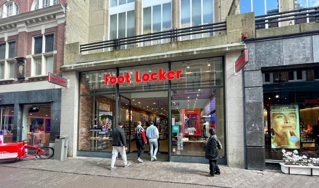 Foot Locker sneaker store in The Hague